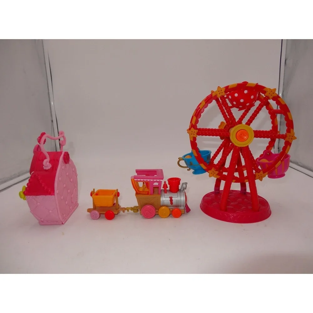 Lalaloopsy‎ Jewel House Ferris Wheel Pet Parade Train Playset Lot